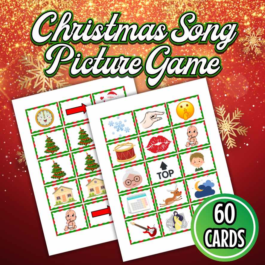 CHRISTMAS PICTIONARY SONGS GAME - Image 2