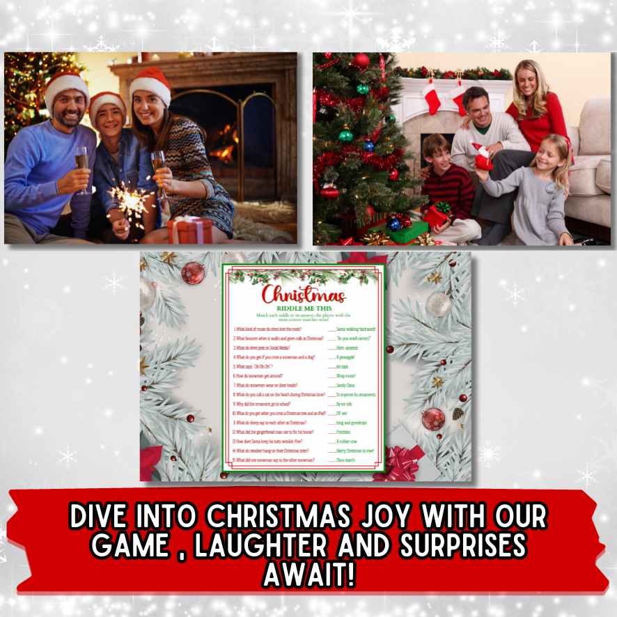 CHRISTMAS RIDDLE ME THIS PRINTABLE - Image 2