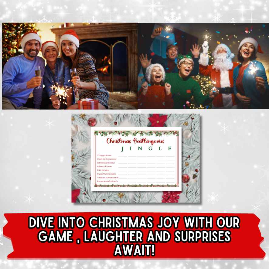 CHRISTMAS SCATTERGORIES GAME PRINTABLE - Image 2