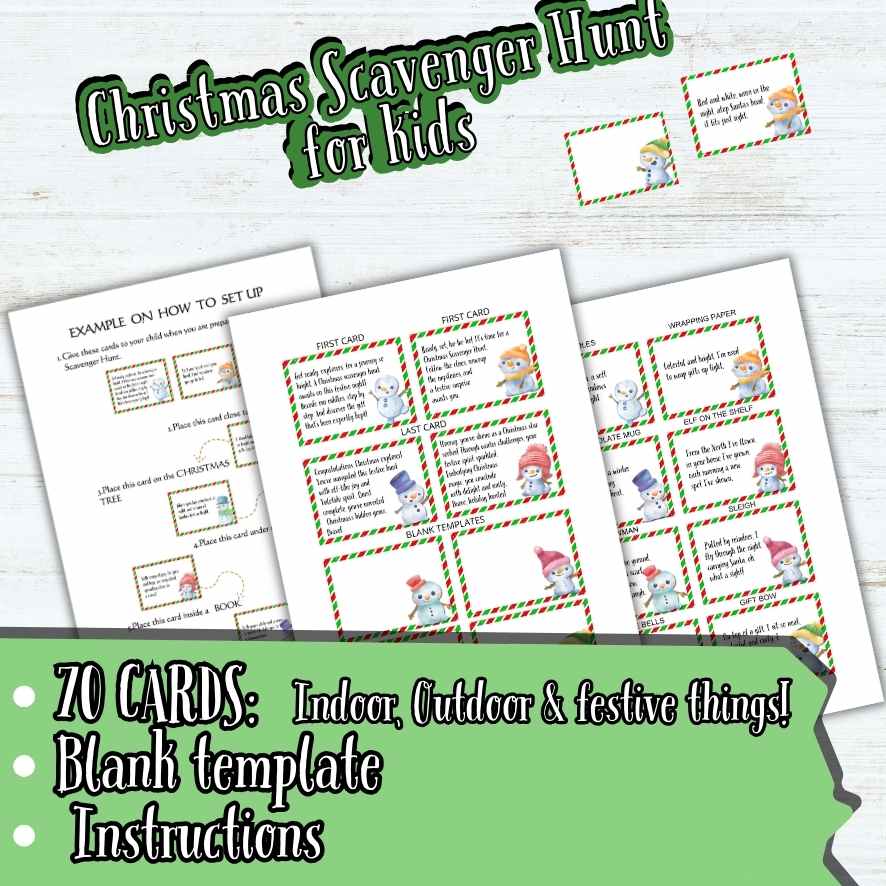 CHRISTMAS SCAVENGER HUNT FOR KIDS - Image 3
