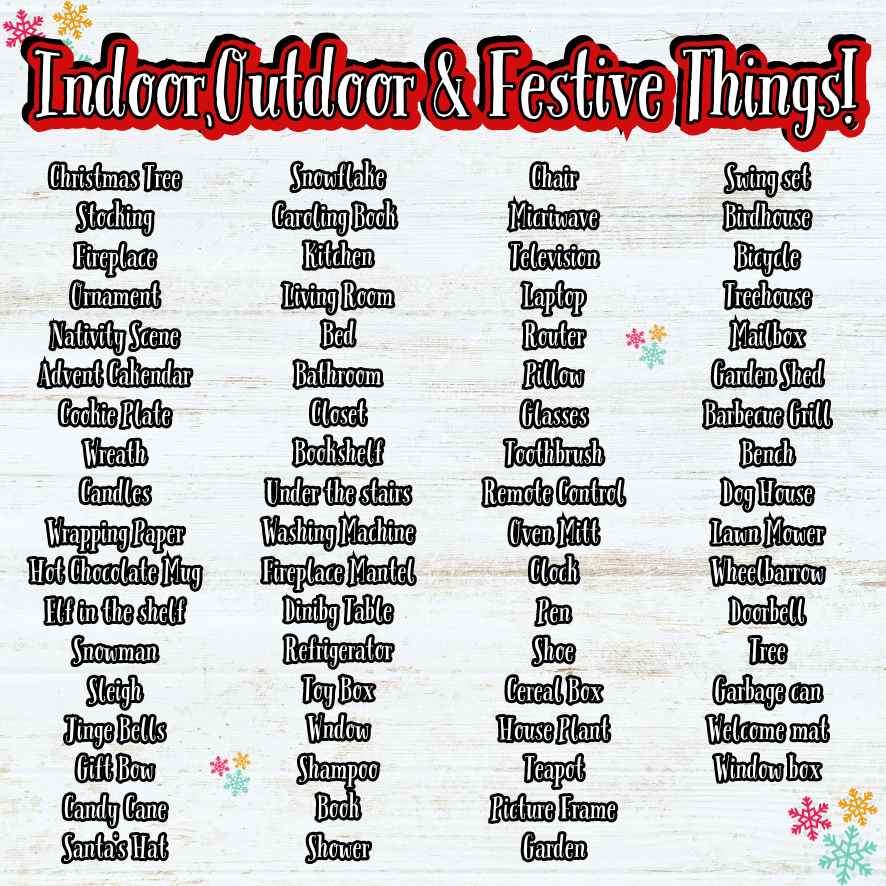 CHRISTMAS SCAVENGER HUNT FOR KIDS - Image 5