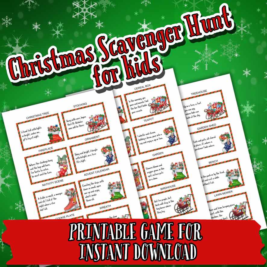 CHRISTMAS SCAVENGER HUNT FOR KIDS - Image 5