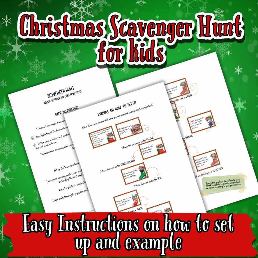 CHRISTMAS SCAVENGER HUNT FOR KIDS - Image 6