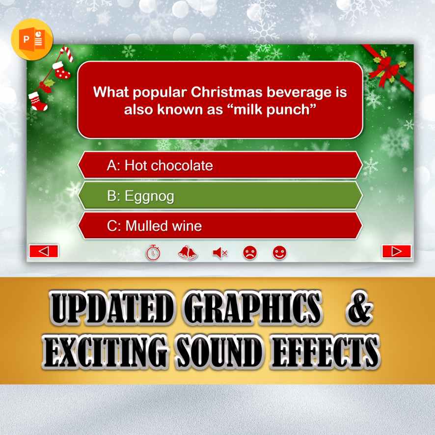 CHRISTMAS TRIVIA POWERPOINT GAME - Image 4
