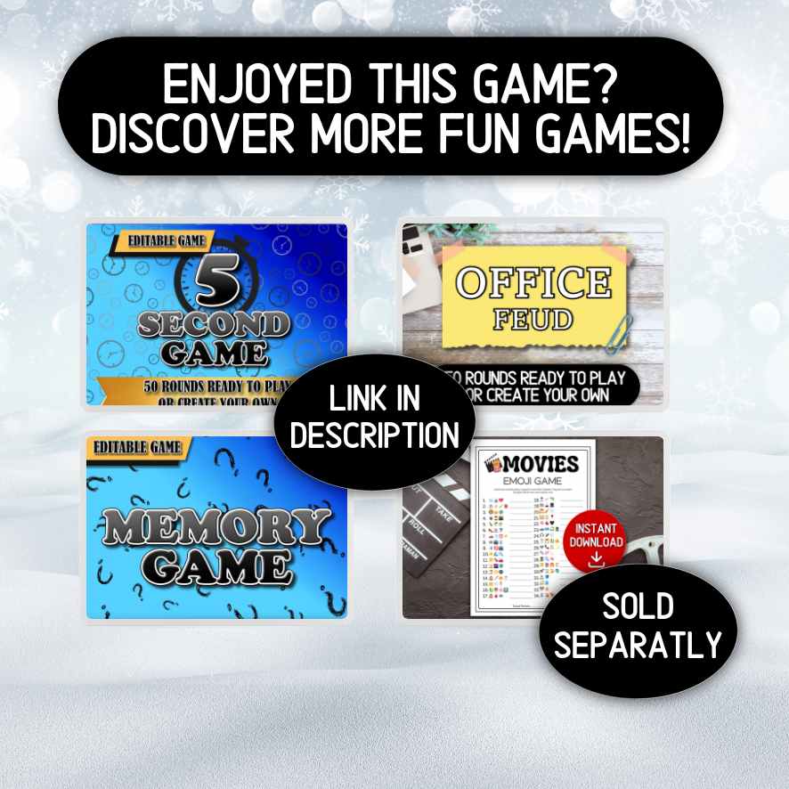 CHRISTMAS TRIVIA POWERPOINT GAME - Image 8