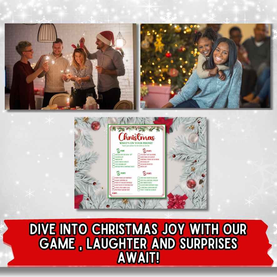 CHRISTMAS WHATS ON YOUR PHONE GAME - Image 2
