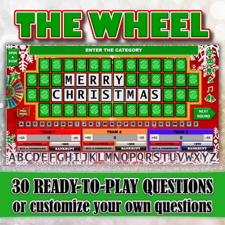 CHRISTMAS WHEEL OF FORTUNE