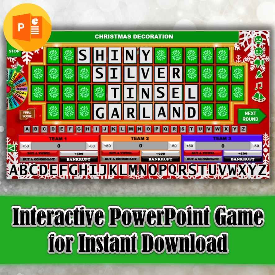 CHRISTMAS WHEEL OF FORTUNE - Image 2