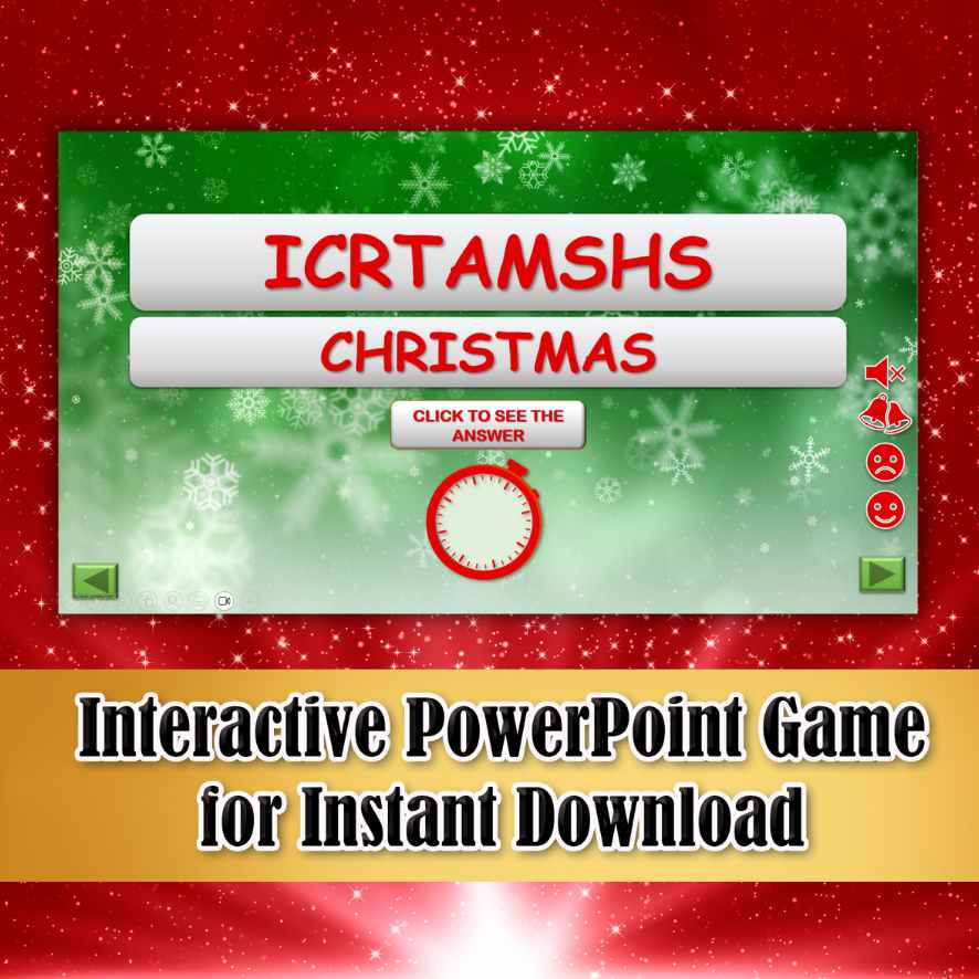 CHRISTMAS WORD SCRAMBLE POWERPOINT GAME - Image 4
