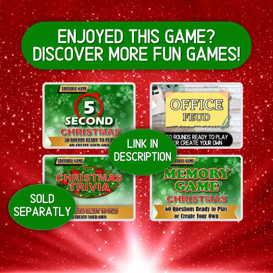 CHRISTMAS WORD SCRAMBLE POWERPOINT GAME - Image 9