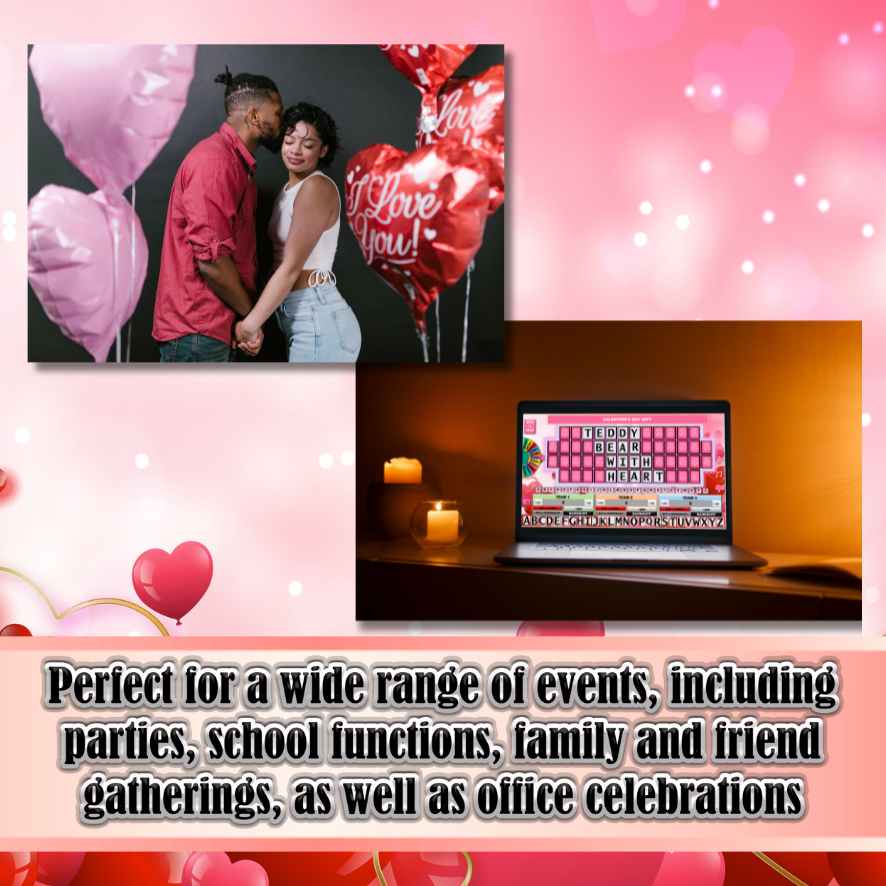 VALENTINES GAME WHEEL OF FORTUNE - Image 2