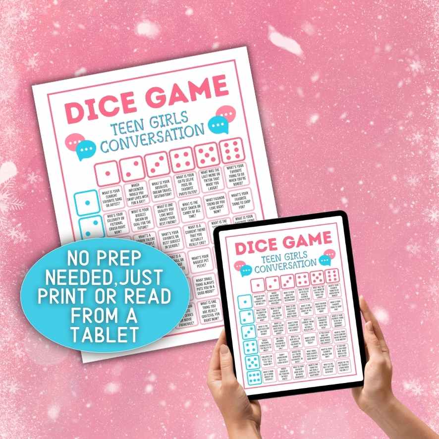 DICE TEEN GIRL GAMES PRINTABLE - Image 3