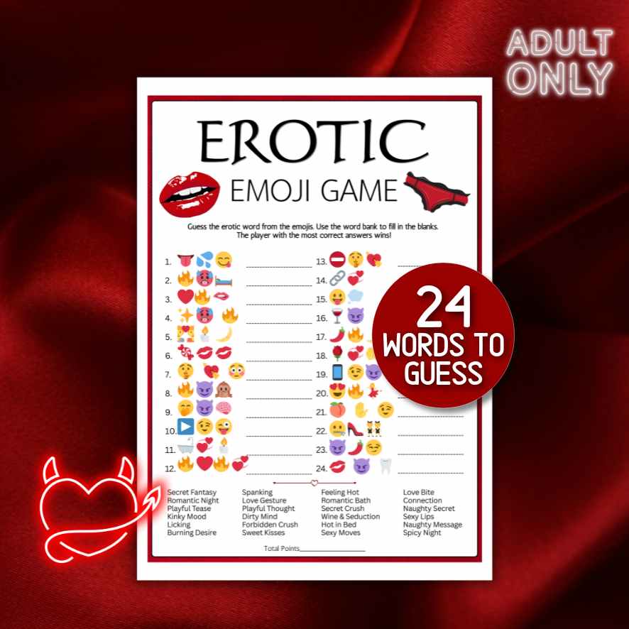DIRTY EMOJI GAME WITH ANSWERS