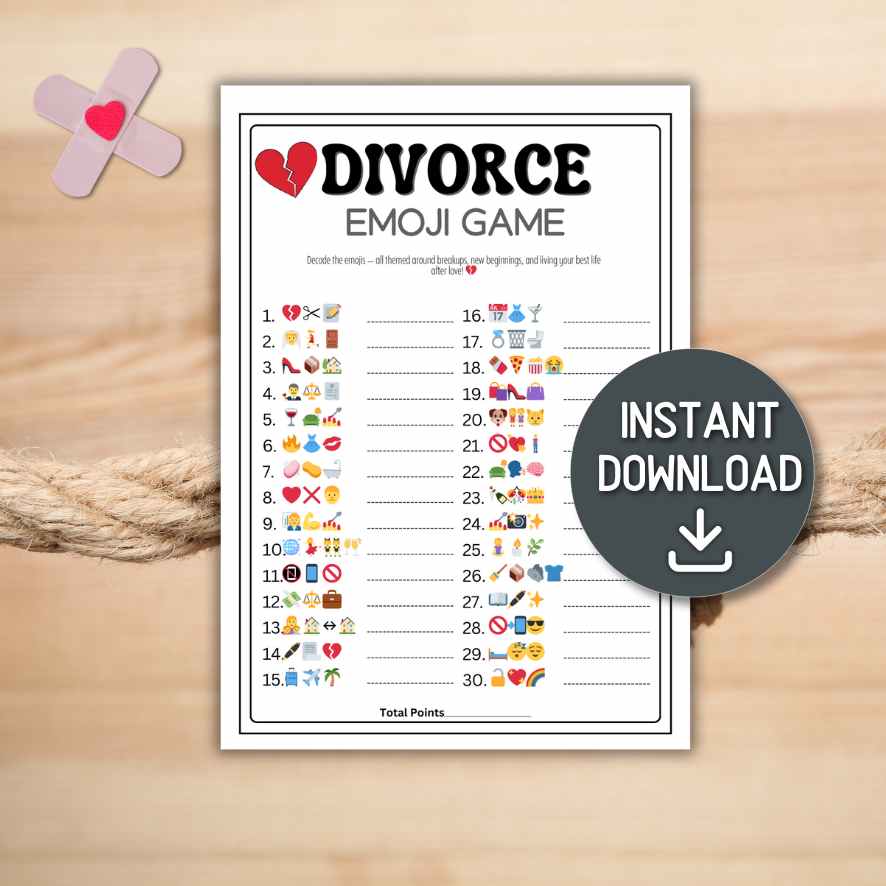 DIVORCE EMOJI GAME - Image 2