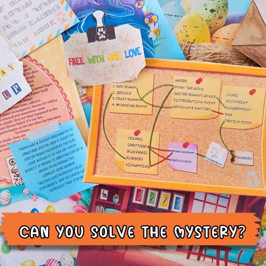 EASTER ESCAPE ROOM - PRINT AND PLAY - Image 3