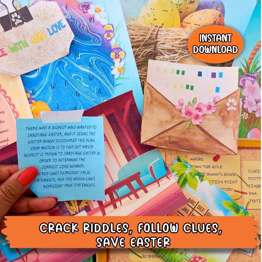 EASTER ESCAPE ROOM - PRINT AND PLAY - Image 5