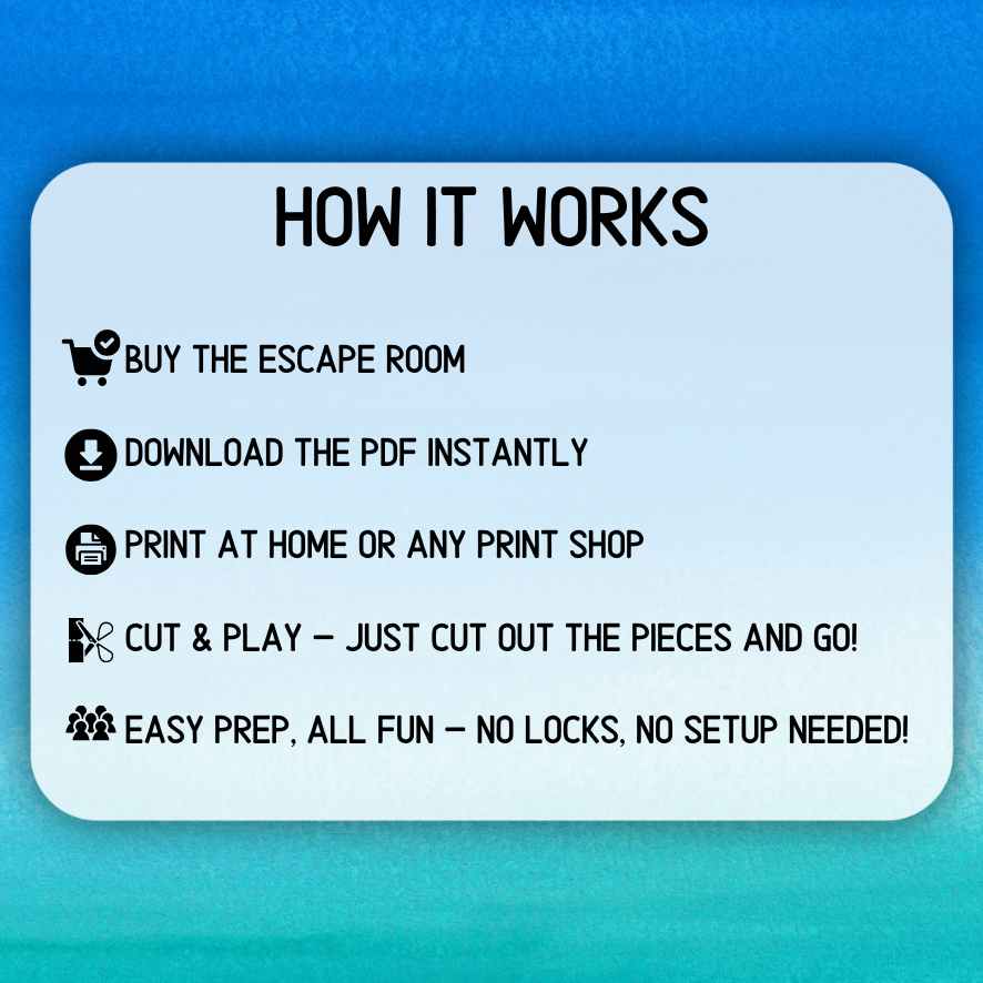 EASTER ESCAPE ROOM - PRINT AND PLAY - Image 8
