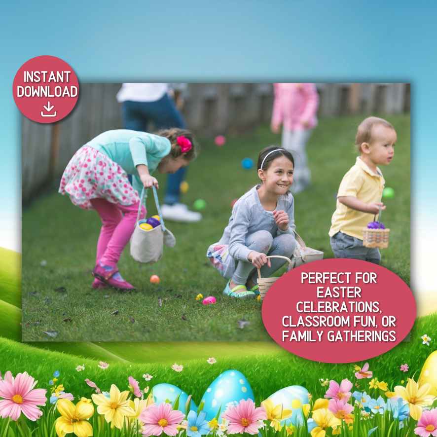 EASTER SCAVENGER HUNT FOR KIDS PRINTABLE - Image 5