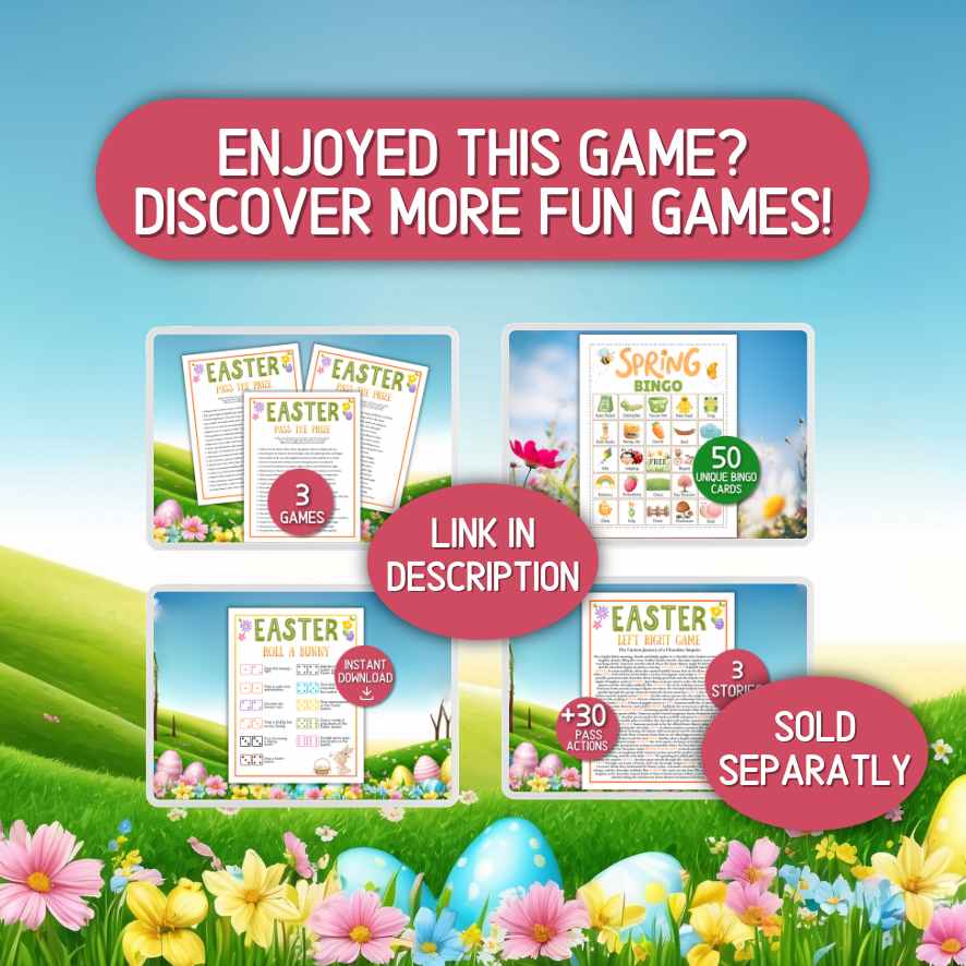 EASTER SCAVENGER HUNT FOR KIDS PRINTABLE - Image 7