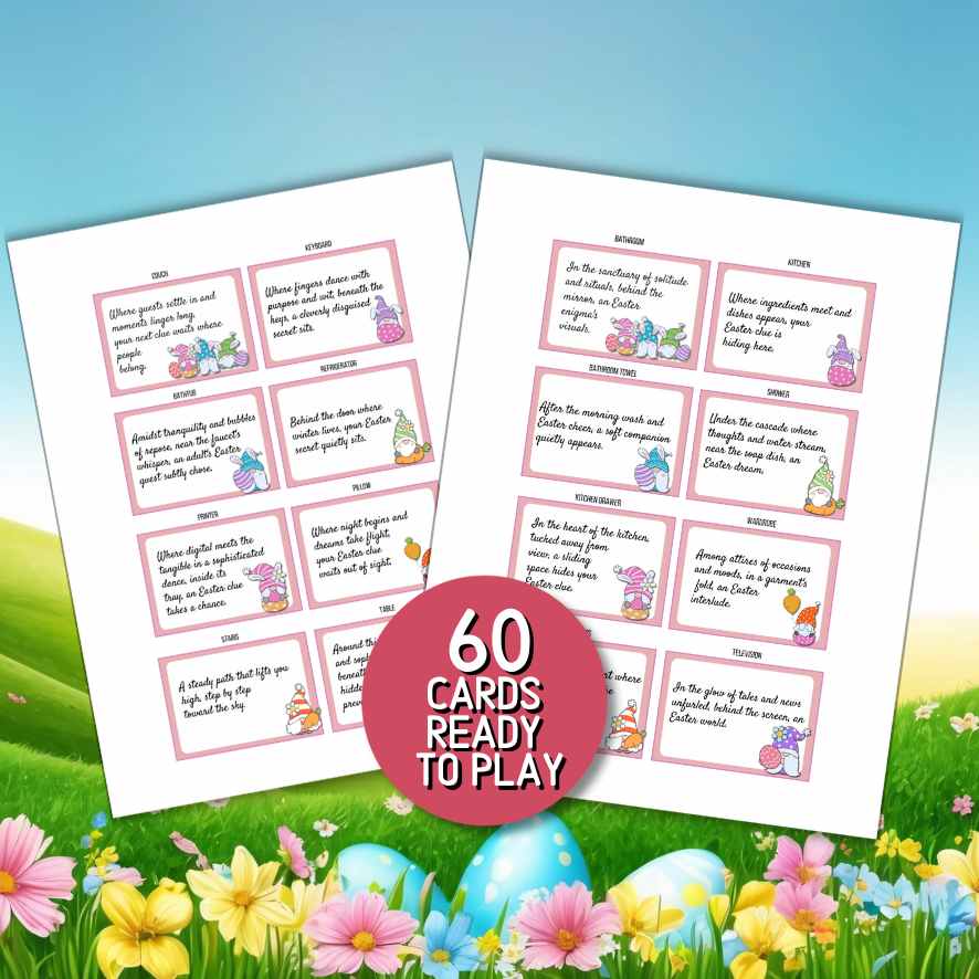 EASTER SCAVENGER HUNT FOR TEENS AND ADULTS - Image 3