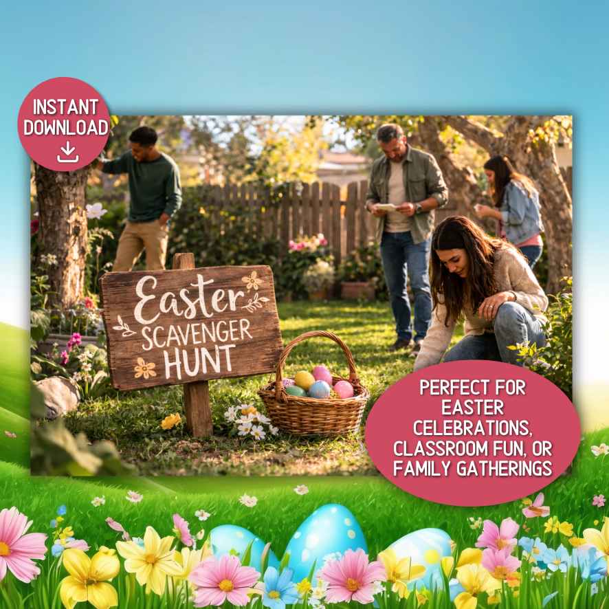 EASTER SCAVENGER HUNT FOR TEENS AND ADULTS - Image 6