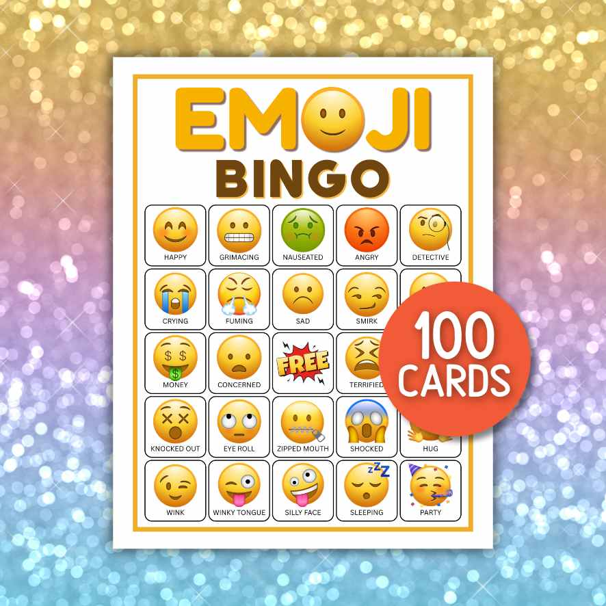 EMOJI BINGO GAME