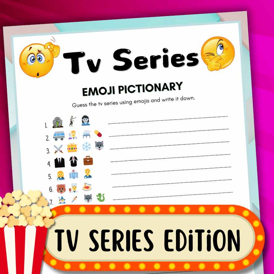 EMOJI GAME GUESS  TV SERIES - Image 2