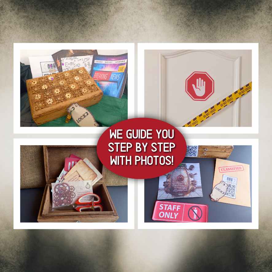 ESCAPE ROOM TIME STOPPED - A REAL EXPERIENCE AT HOME - Image 2