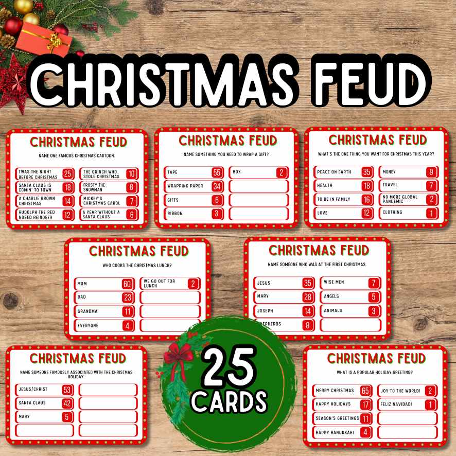 CHRISTMAS FEUD GAME 2
