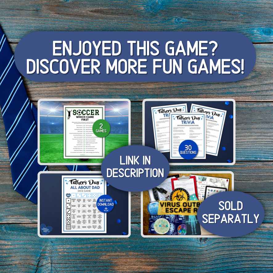 FATHERS DAY THINK FAST GAME - Image 6