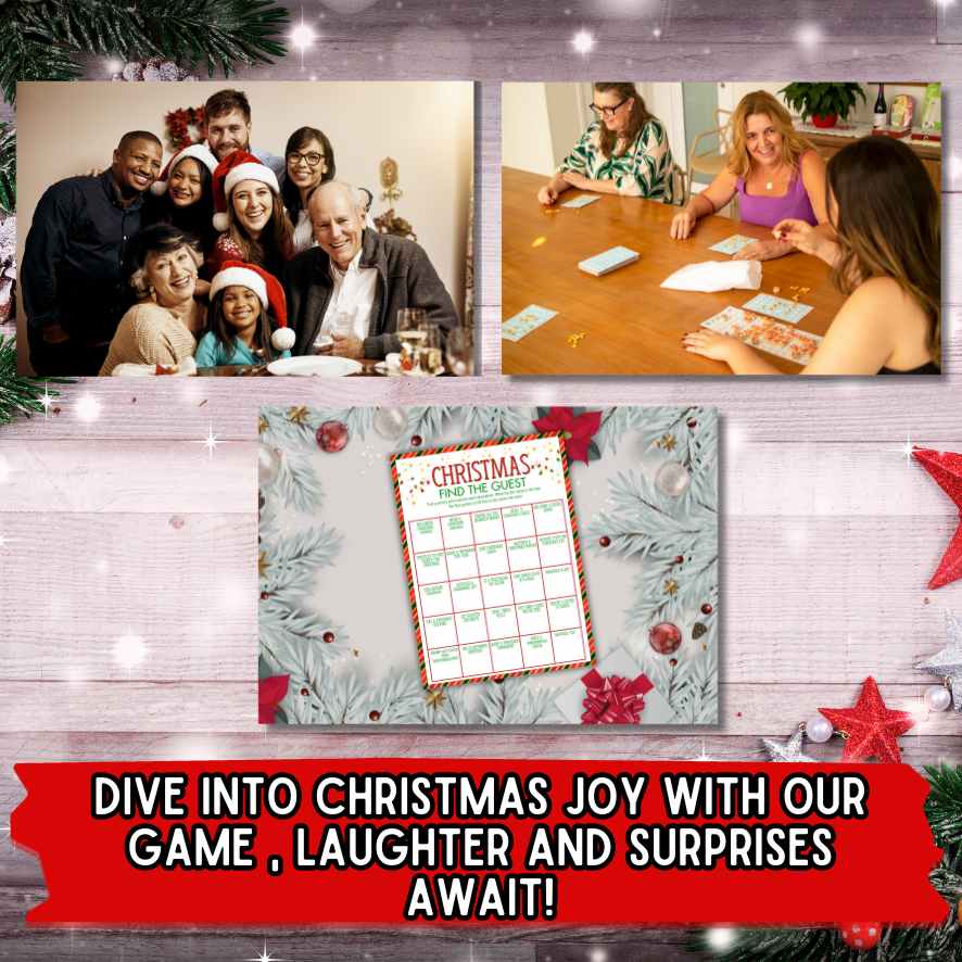 FIND THE GUEST BINGO CHRISTMAS - Image 2
