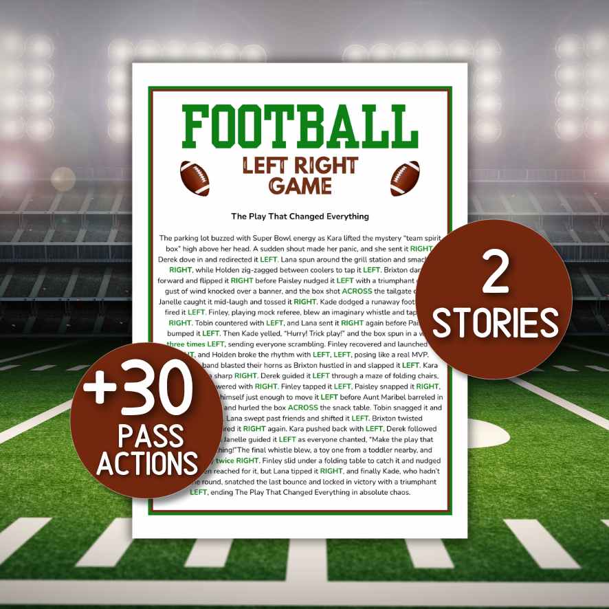 FOOTBALL LEFT RIGHT GAME
