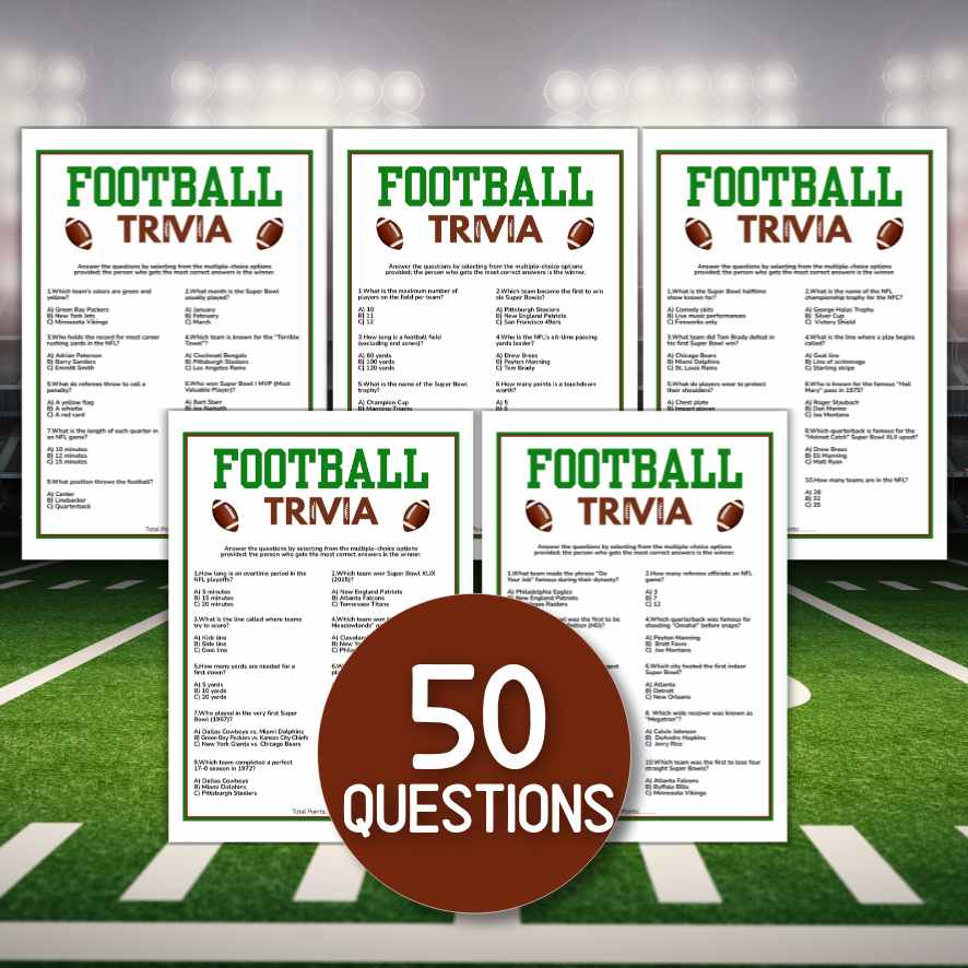 FOOTBALL TRIVIA QUESTIONS AND ANSWERS - Image 3