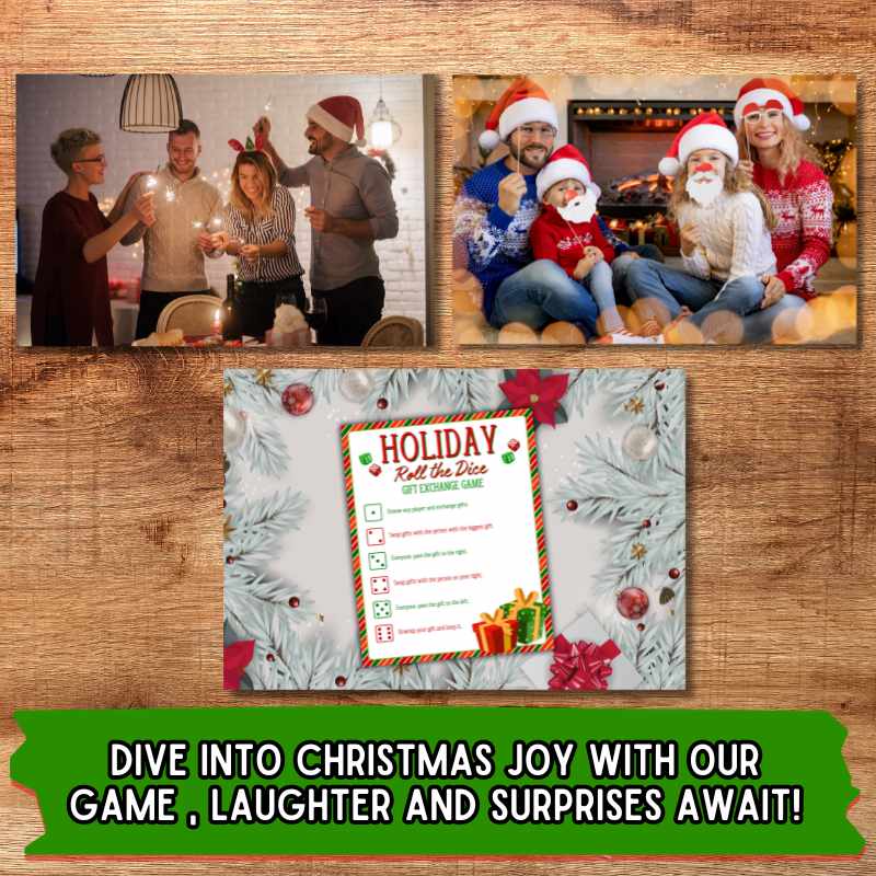 HOLIDAY DICE GAME PRINTABLE - Image 2