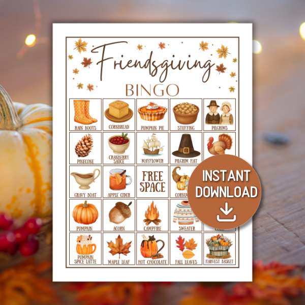 FRIENDSGIVING BINGO CARDS - Image 2