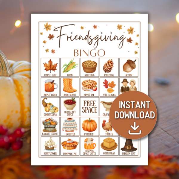 FRIENDSGIVING BINGO CARDS - Image 3