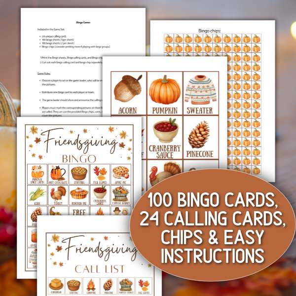 FRIENDSGIVING BINGO CARDS - Image 4