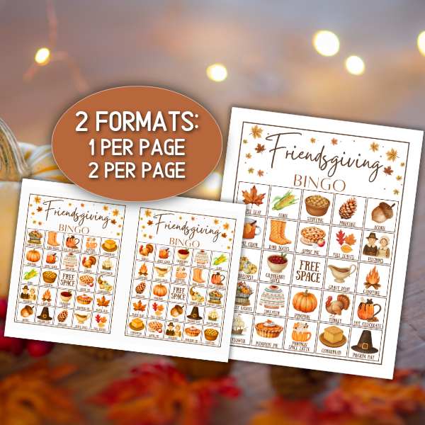 FRIENDSGIVING BINGO CARDS - Image 5
