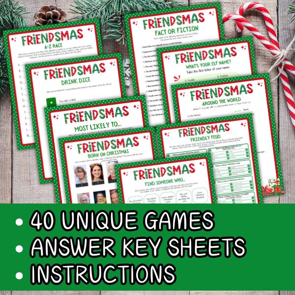 Friendsmas Games for Adults - Image 3