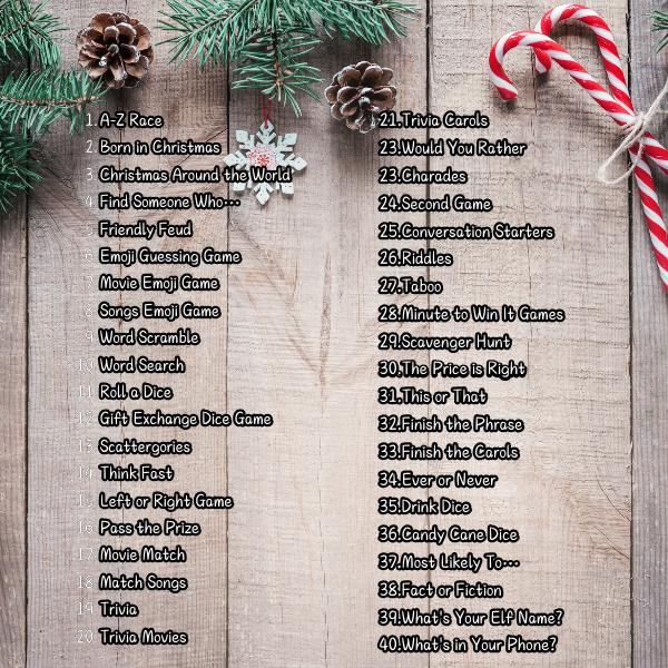 Friendsmas Games for Adults - Image 4