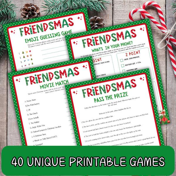 Friendsmas Games for Adults - Image 6