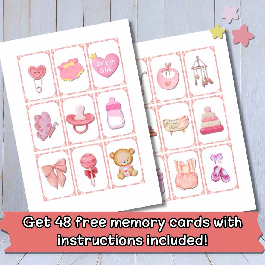 GIRL BABY SHOWER BINGO - Image 6