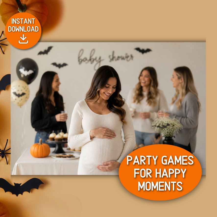 HALLOWEEN BABY SHOWER GAMES BUNDLE - Image 8