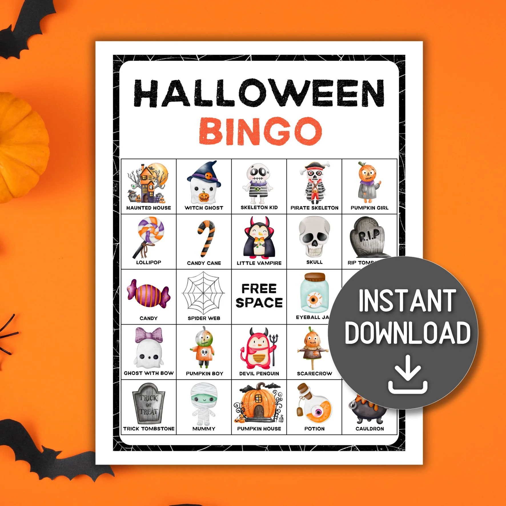 HALLOWEEN BINGO CARDS - Image 2