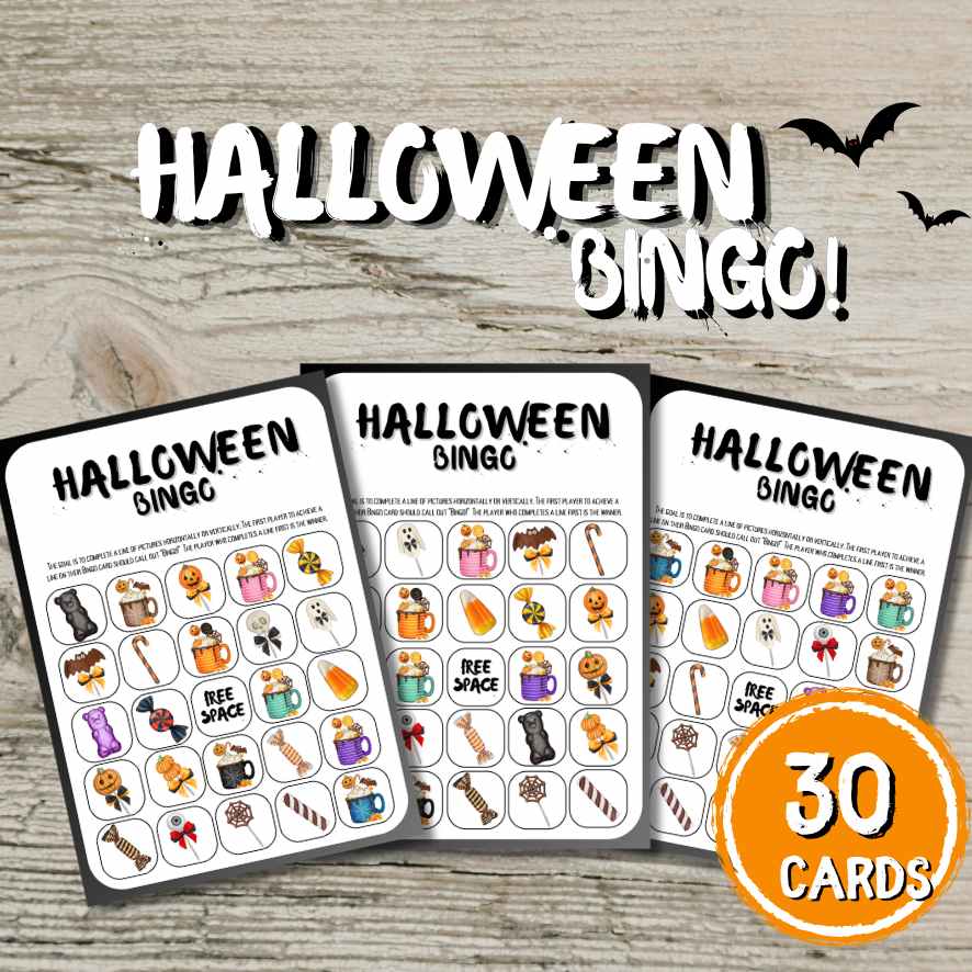HALLOWEEN BINGO GAME PRINTABLE