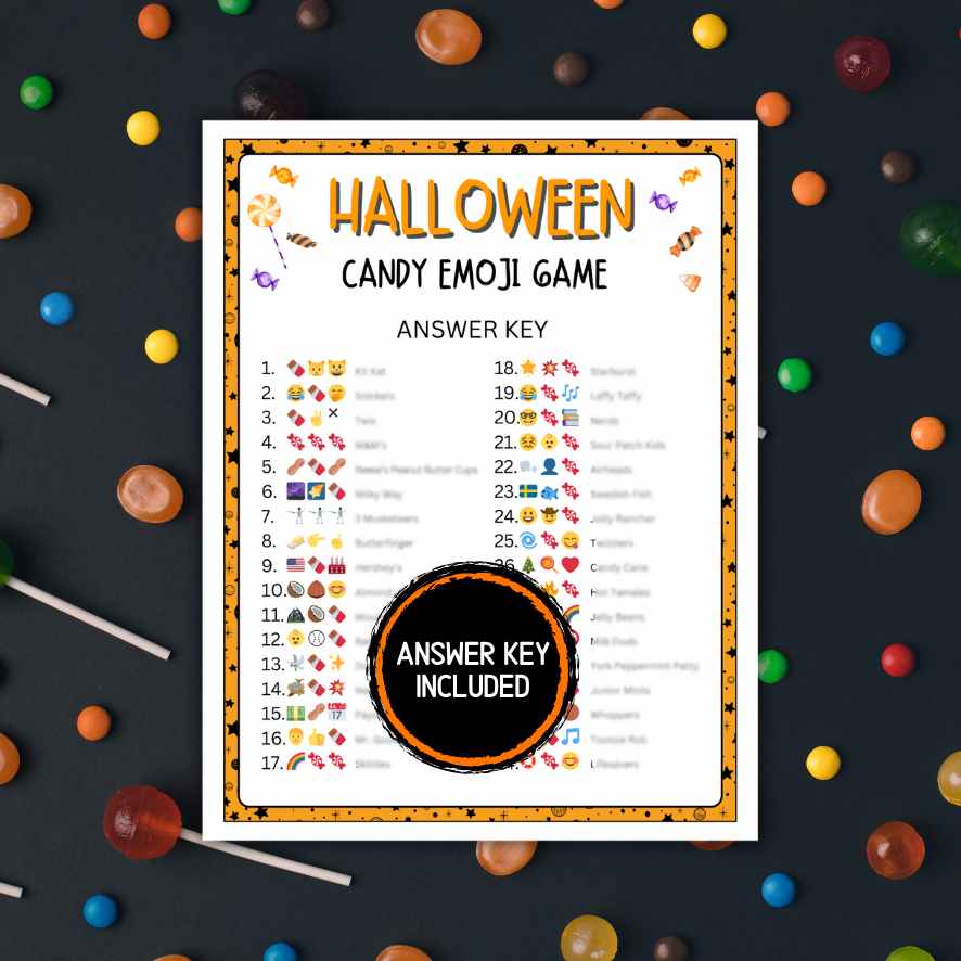 HALLOWEEN CANDY EMOJI QUIZ - Image 4