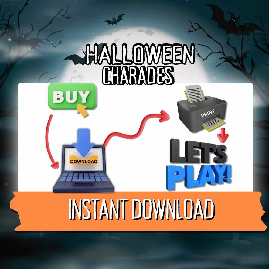 HALLOWEEN CHARADES GAME PRINTABLE - Image 7