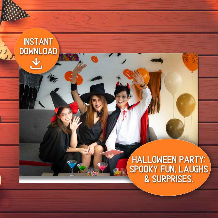 HALLOWEEN CHARADES GAME CARDS - Image 5