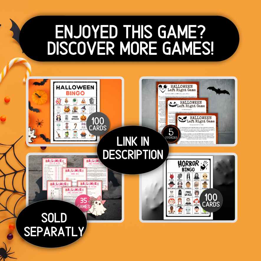 HALLOWEEN EMOJI GAME PRINTABLE - Image 5