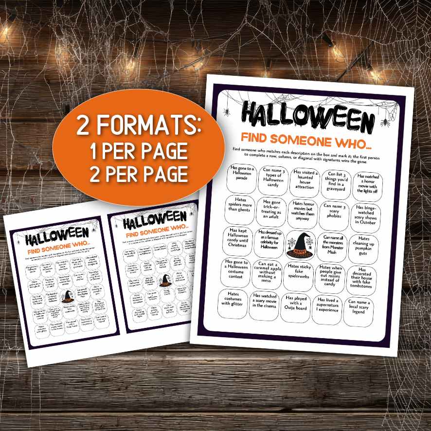 HALLOWEEN FIND SOMEONE WHO GAME - Image 6